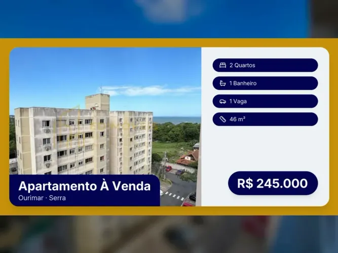 Incrível apartamento em Ourimar, perto da Praia de Manguinhos!