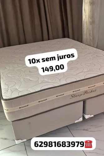Cama box Queen nova