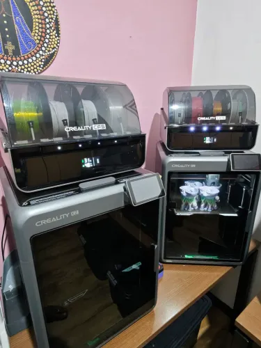 Impressora 3d creality k2 combo profissional com 1 mês de uso 