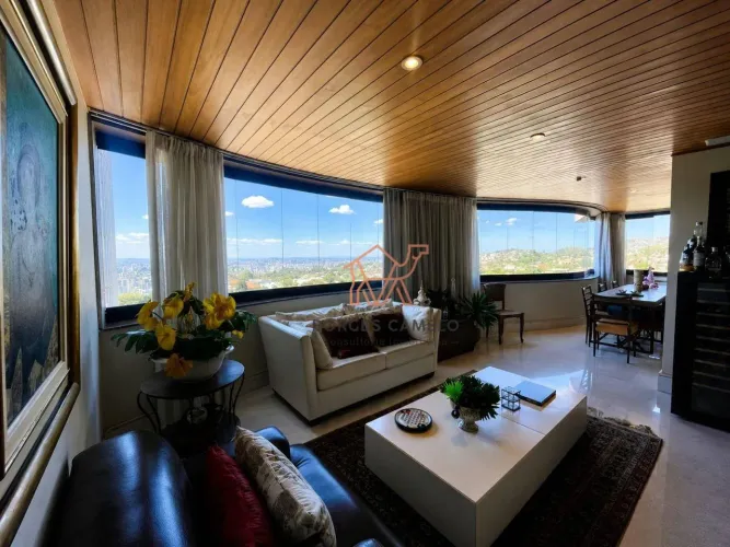 Apartamento com 240m², 4 quartos sendo 2 suítes a venda em Belvedere, Belo Horizonte - MG