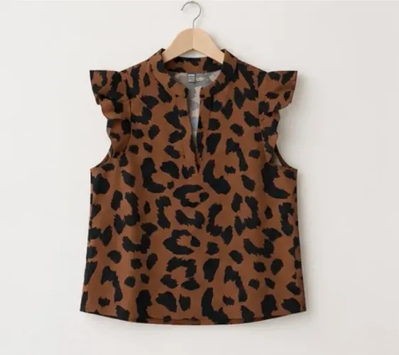 blusa animal print shein 