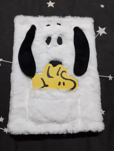 Caderno Snoopy importado com bloquinho de notas Woodstock