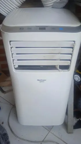 AR CONDICIONADO PORTÁTIL SPRINGER MIDEA 12000 BTUS FRIO BRANCO/110v