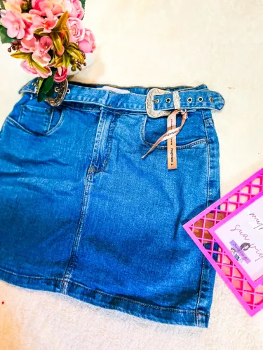 Saias jeans por apenas 50,00