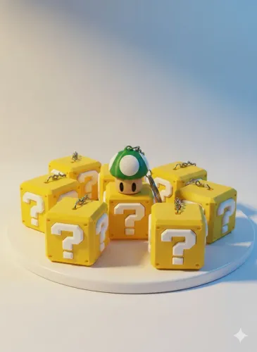 Chaveiro temático Super Mário