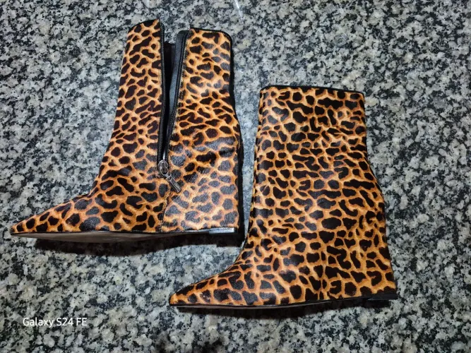 Bota Schutz Animal Print Nº 36