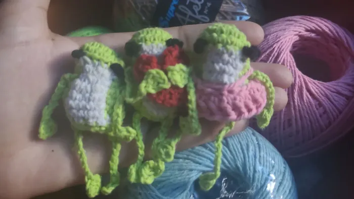 Sapinho de croche