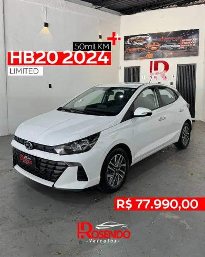 Hyundai HB20 Limited 1.0 Flex 12V Mec. 2024