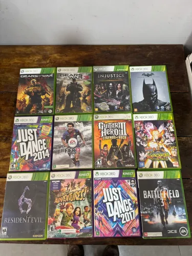 LOTE DE 12 JOGOS ORIGINAIS DE XBOX 360(ENVIO OLXPAY)