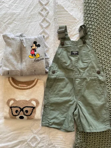 Lote menino 3 peças Carters