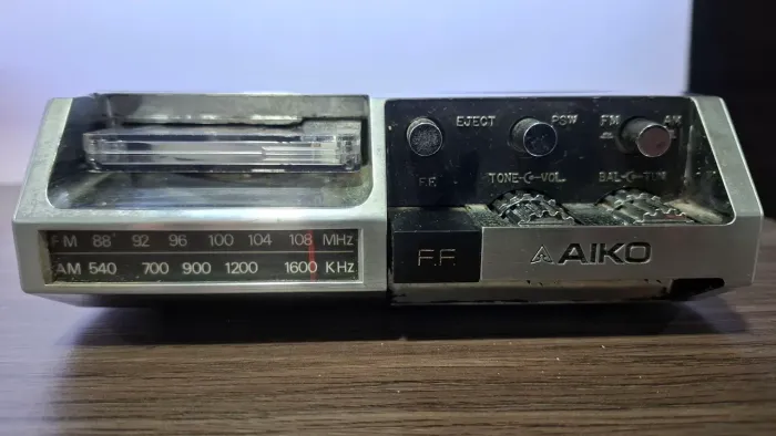 Toca fitas Aiko ACS-217 | Japonês dos anos 70