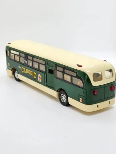 Ônibus Antigo Miniatura Vintage Western Castle Classic - Portas Abertas Funcionais