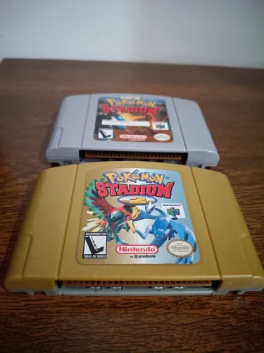 Pokémon Stadium Nintendo 64 Lote Cartuchos