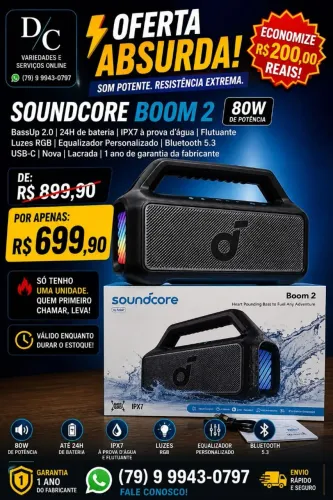 Soundcore Boom 2 Original 80W
