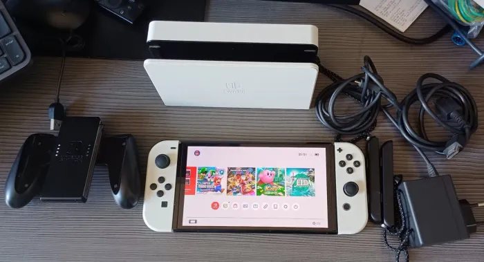 Nintendo Switch Oled Desbloqueado Troco