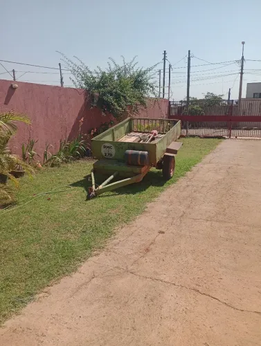 Carretinha / para transportar até 1 tonelada