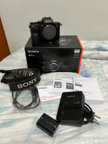 Câmera Sony a7siii completa - Em Perfeito Estado