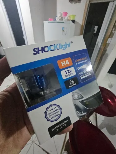 Vendo par de luz super branca H4