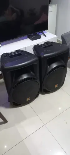 Caixa Ativa 15 Staner Ps520a 500wrms Bi Amplificada (o Par)