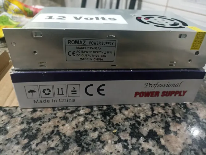 Fonte chaveada 12vts 30 ap