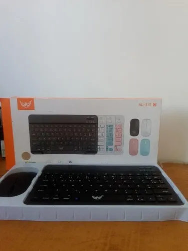Kit Teclado e Mouse Bluetooth