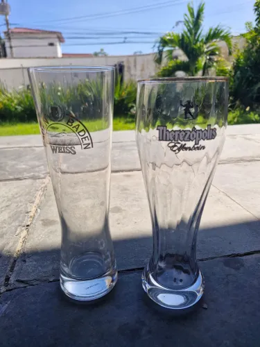 Dois copos cerveja