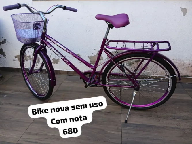 Bicicleta nova com nota fiscal