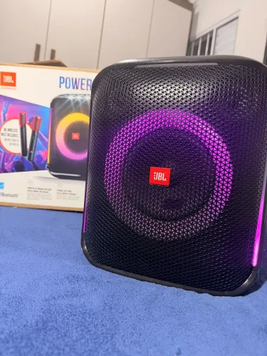 ? JBL PartyBox Encore + 2 Microfones Sem Fio | Som Potente para Festas ?