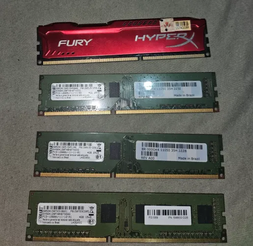 Memorias ram ddr3 4GB cada