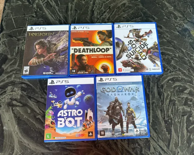 Lote jogos ps5