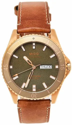 Relógio Mido Ocean Star 200 Rose Gold Automático