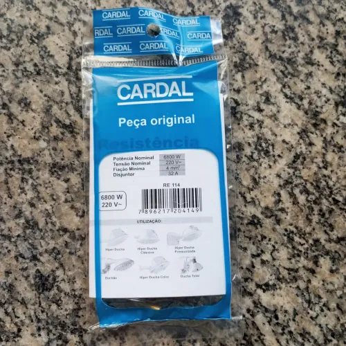 Resistência original chuveiro Cardal 220 