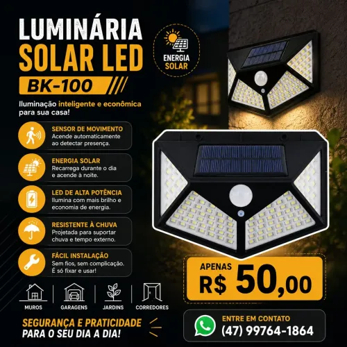 Arandela solar