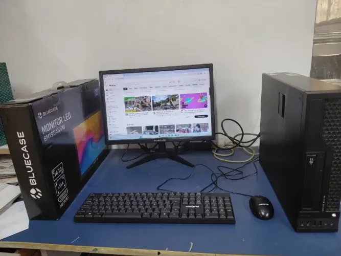 Computador Completo i3 4130 Ram 8Gb Ssd 120 Monitor 19 Perfeito