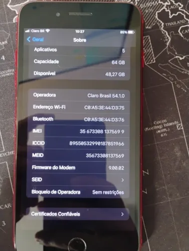 Vendo iPhone 8 Plus Red