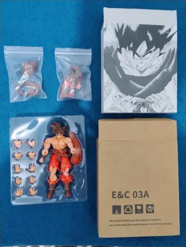 SH Figuarts Goku Kaioken E&C - Novo