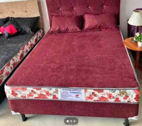 Cama Box casal. Entrega imediata no mesmo dia