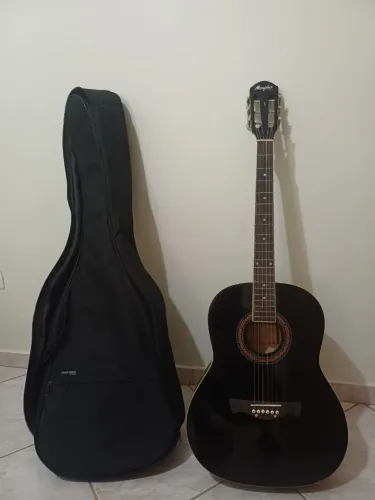Violão nylon Memphis By Tagima Ac40 - Preto (com capa)