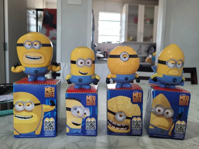 Bonecos Minions Mcdonalds