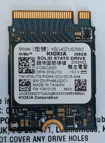 SSD M.2 NVME 256GB