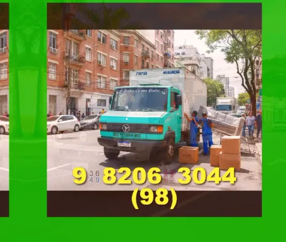 Frete ágil! 98?9?8206?3044 - J/Silva, sua mudança está garantida!