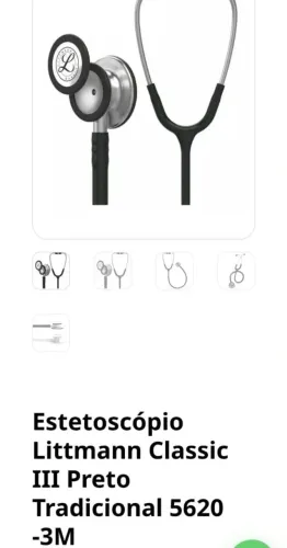Estetoscópio littmann Classic 5620