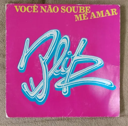 Disco de vinil compacto Blitz você não soube me amar LP toca disco radiola vitrola som 3×1