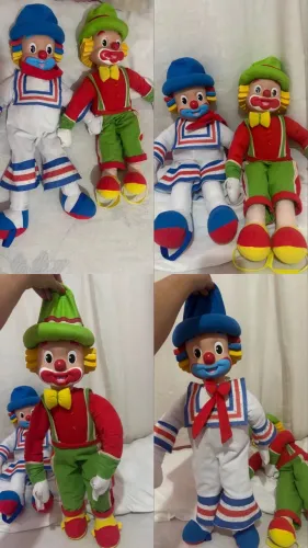 Bonecos Patati & Patatá 85cm bem conservados