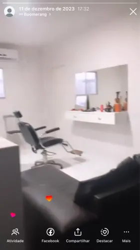 Gabinete barbearia penteadeira