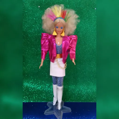 Roupinha boneca Barbie estrela coleção OS ROQUEIROS