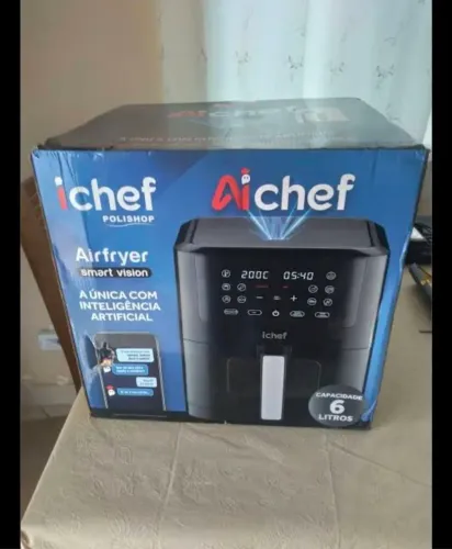 Airfryer iChef Polishop Smart Vision 6L - Nova, Lacrada na Caixa de fábrica