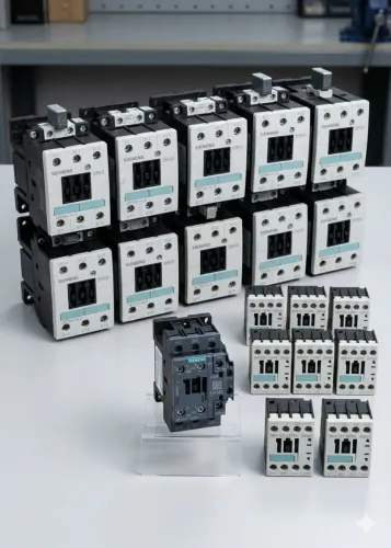 Lote 21 Peças Siemens Sirius - 11 Contatores 3RT1034 + 9 Auxiliares + 3RT2027