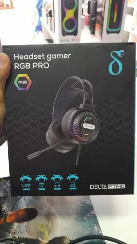 Headset gamer fone RGB PRO