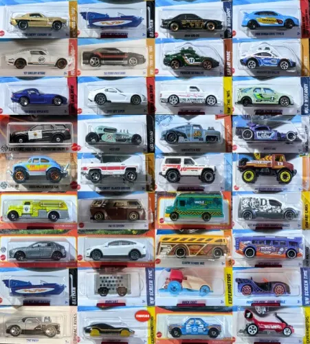R$ 20,00 cada Hot Wheels e Matchbox